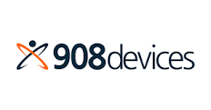 Logo for the company 908 Devices.